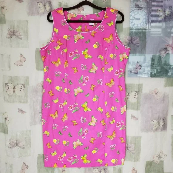 pomander place black short sleeve knit welton dress Pomander Place Black Short Sleeve Vesty Midi Dress Black / L main image 1